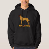 Belgischer Schäfer - Malinois Hoodie (Vorderseite)