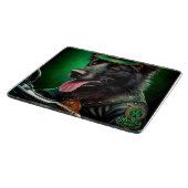 Belgischer Schäferfahrrad St. Patrick's Day Schneidebrett (Ecke)