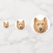 Belgischer Schäferhund 3D Inspiriert Konfetti (Rückseiten)