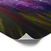 Belgischer Schäferhund auf einem Paddel: Ein Lands Poster (Ecke)