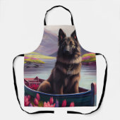 Belgischer Schäferhund auf einem Paddel: Ein Lands Schürze (Vorderseite)