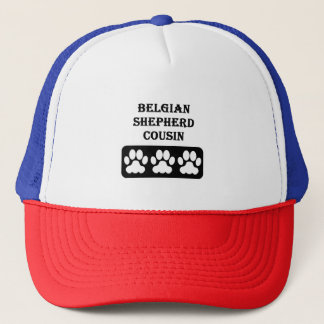 Belgischer Schäferhund Cousin Truckerkappe