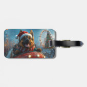 Belgischer Schäferhund Dog Roller Untersetzer Weih Gepäckanhänger (Rückseite horizontal)