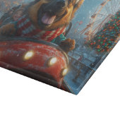 Belgischer Schäferhund Dog Roller Untersetzer Weih Schneidebrett (Ecke)