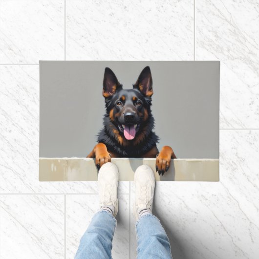 Belgischer Schäferhund-Fußmatten-Kunst Fußmatte (Indoor)