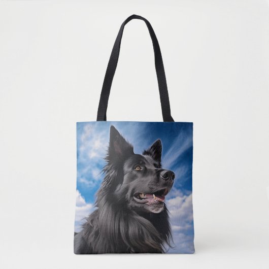 Belgischer Schäferhund Groenendael Tasche (Vorderseite)