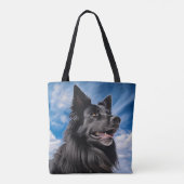 Belgischer Schäferhund Groenendael Tasche (Rückseite)