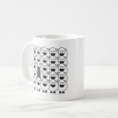 Belgischer Schäferhund in den Schafen Kaffeetasse (Vorderseite Links)