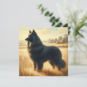Belgischer Schäferhund Karte (Stehend Vorderseite)