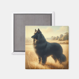 Belgischer Schäferhund Magnet