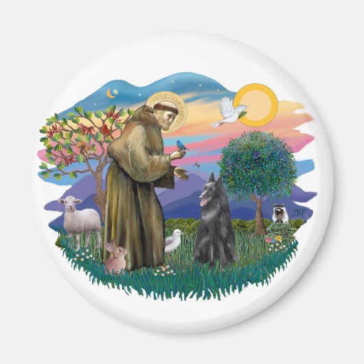 Belgischer Schäferhund Magnet (Vorne)