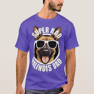 Belgischer Schäferhund Malinois Hund Vater Funny M T-Shirt