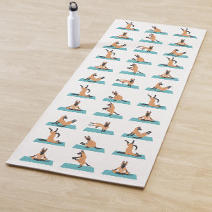 Belgischer Schäferhund Malinois Yoga Mat Yogamatte