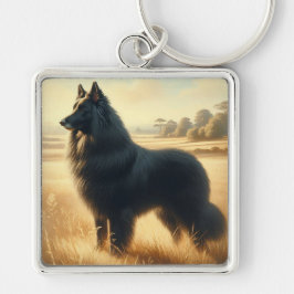 Belgischer Schäferhund Schlüsselanhänger