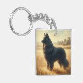 Belgischer Schäferhund Schlüsselanhänger (Vorderseite links)