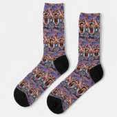 Belgischer Schäferhund Valentinstag Socken (Linkes Detail)
