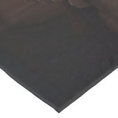 Belgischer Schäferhund Weihnachtsmann Feierliche W Tischdecke (Schrägansicht)