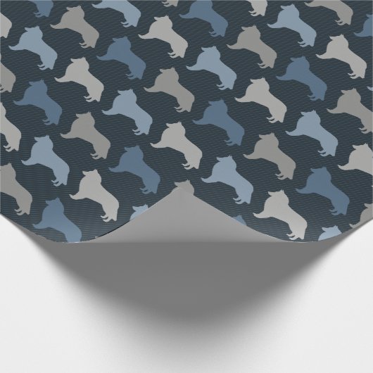 Belgischer Schafhund Geschenkpapier (Ecke)