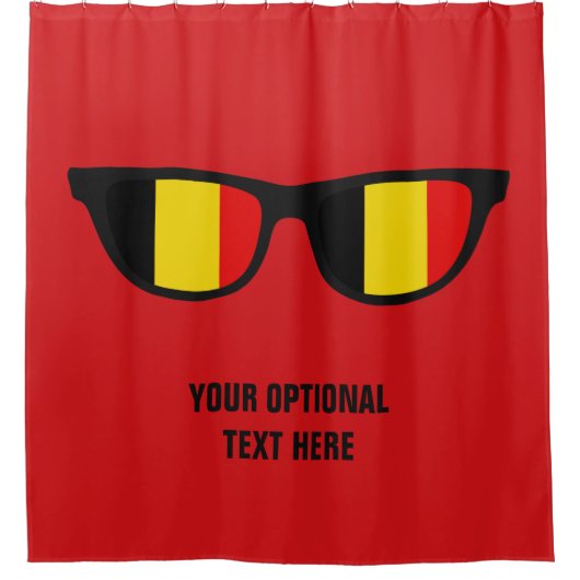Belgischer Shades-Duschvorhang Duschvorhang (Vorderseite)