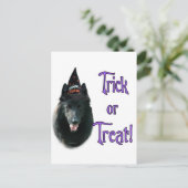 Belgischer Sheepdog Trick Postkarte (Stehend Vorderseite)