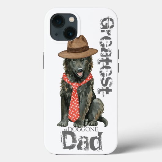 Belgischer Sheepdog-Vater Case-Mate iPhone Hülle (Rückseite)