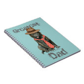 Belgischer Sheepdog-Vater Notizblock (Rechte Seite)