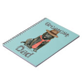 Belgischer Sheepdog-Vater Notizblock (Linke Seite)