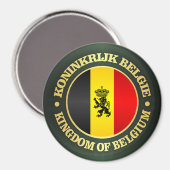Belgischer Staat Ensign Magnet (Vorderseite/Rückseite)