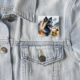 Belgischer Tervuren Button