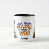 Belgischer Tervuren Dog Welpe Sie machen meinen Sc Tasse (Zentrum)