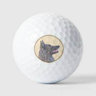 Belgischer Tervuren-Malerei - Süße originelle Hund Golfball