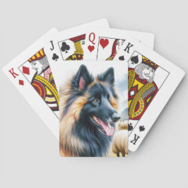 Belgischer Tervuren Spielkarten