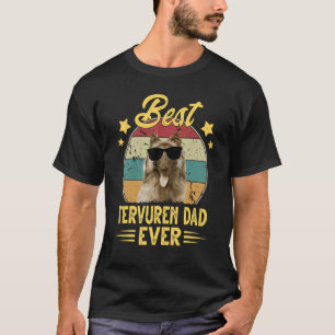 Belgischer Tervuren Vater Vintage Sonnenbrille Bel T-Shirt