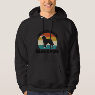 Belgischer Tervuren Vintage Hundeliebhaber-Shirt-D Hoodie