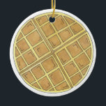 Belgischer Waffle Diner Brunch Food Restaurant Koc Keramik Ornament<br><div class="desc">Das Ornament zeigt eine originelle Marker-Illustration eines köstlichen belgischen Waffels im Stil eines Abendessens. Dieses Frühstücksbuffet wird auch auf anderen Produkten angeboten. Sehen Sie nicht,  wonach Sie suchen? Brauchen Sie Hilfe bei der Anpassung? Kontaktieren Sie Rebecca,  um etwas für Sie entworfen zu haben.</div>