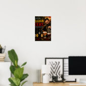 Belgisches Biererbe und Wärme Poster (Heimbüro)