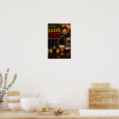 Belgisches Biererbe und Wärme Poster (Küche)