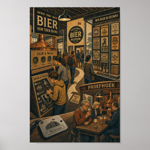 Belgisches Biermuseum-Verkostung Reverie Poster
