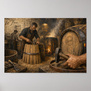 Belgisches Cooper-Feuer-Werkstatt-Poster Poster