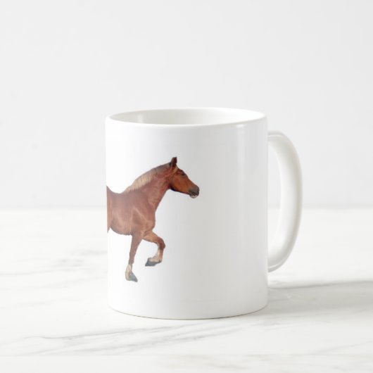 Belgisches Entwurfs-Pferd - Kandy Kaffeetasse (VorderseiteRechts)