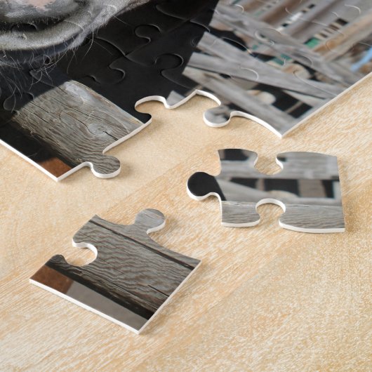 Belgisches Entwurfs-Pferd Puzzle (Seite)