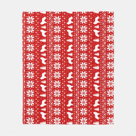 Belgisches Fleecedecke (Vorderseite)