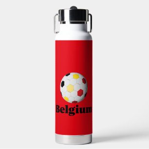 Belgisches Fußball Trinkflasche