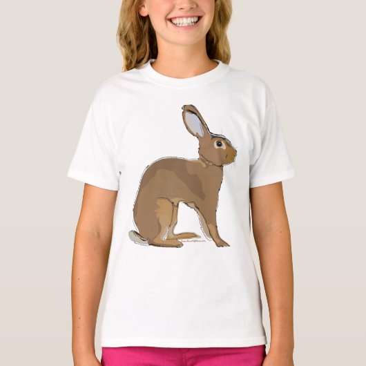 Belgisches Hare Rabbit T-Shirt (Vorderseite)