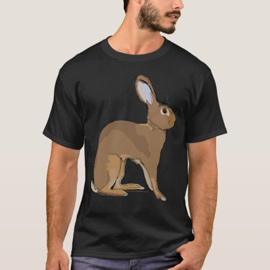 Belgisches Hare Rabbit T-Shirt (Vorderseite)