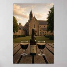 Belgisches Kloster Westvleteren Ale Bier Poster