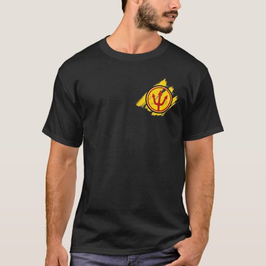 Belgisches Logo für Red Devils  T-Shirt (Vorderseite)