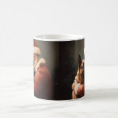 Belgisches Malinoi mit Weihnachtsfeiertag Kaffeetasse (Mittel)