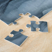 Belgisches Malinoi Snowy Sleigh Weihnachtsdekor Puzzle (Seite)