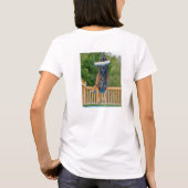 Belgisches Malinois Dock Diving Shirt (Rückseite)